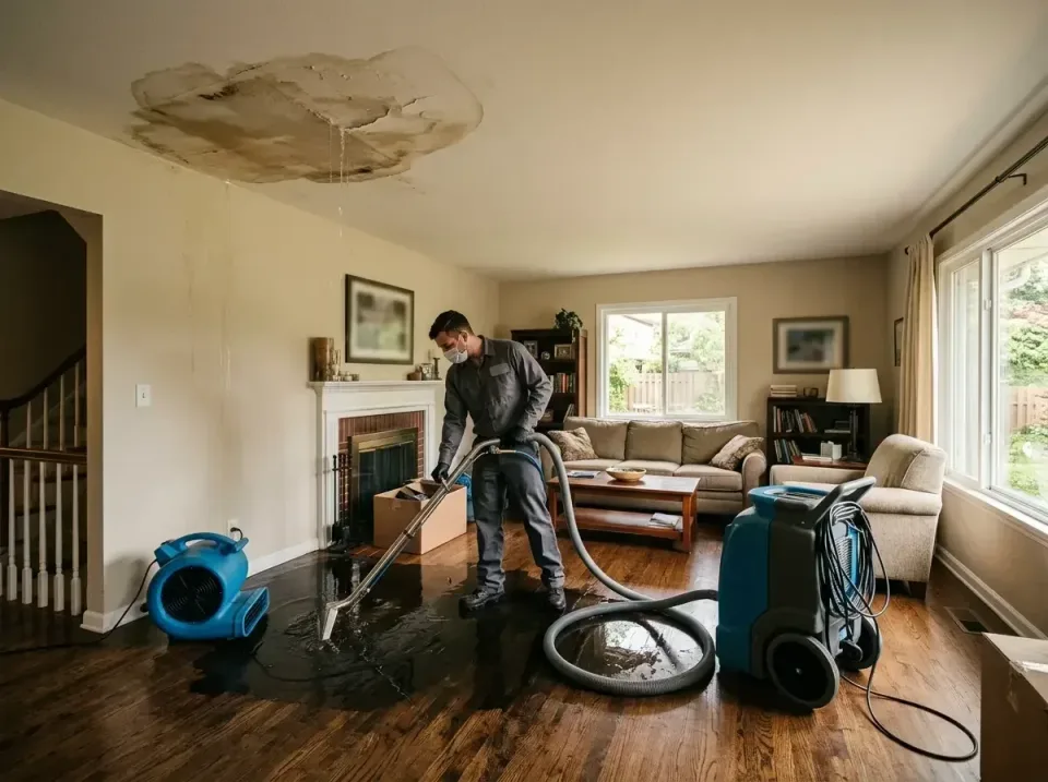 attic-pipe-burst-ceiling-drip-008 — frequently asked questions, Water Damage Restoration & Carpet Care in Holdrege, NE